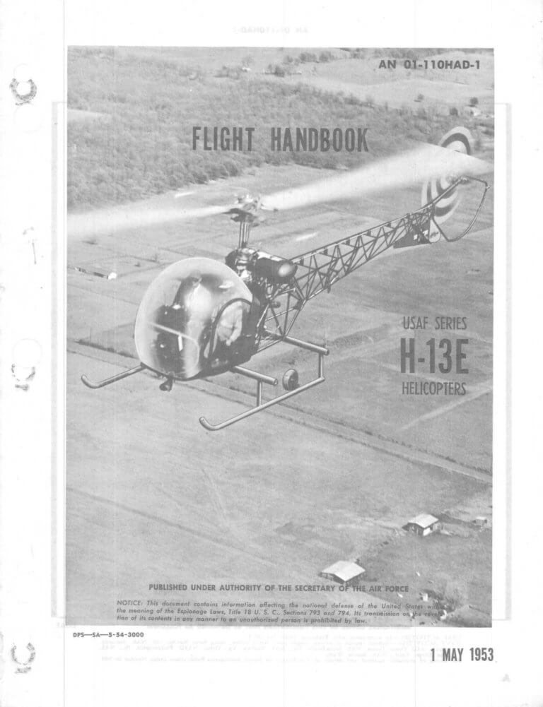 BELL 47 SERIES HELICOPTERS Flight Manuals
