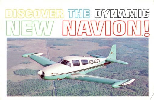 Flight Manual for the North American Navion and Ryan Navion