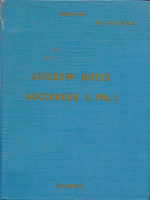 Flight Manual for the Blackburn Buccaneer