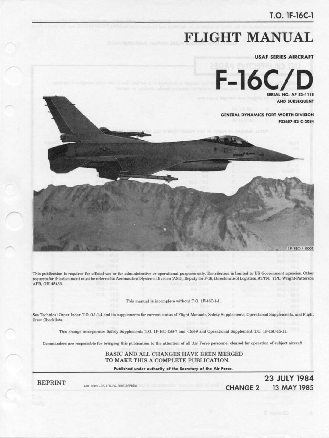 Dcs F 16 Manual