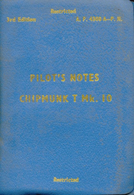 Flight Manual for the De Havilland DHC-1 Chipmunk