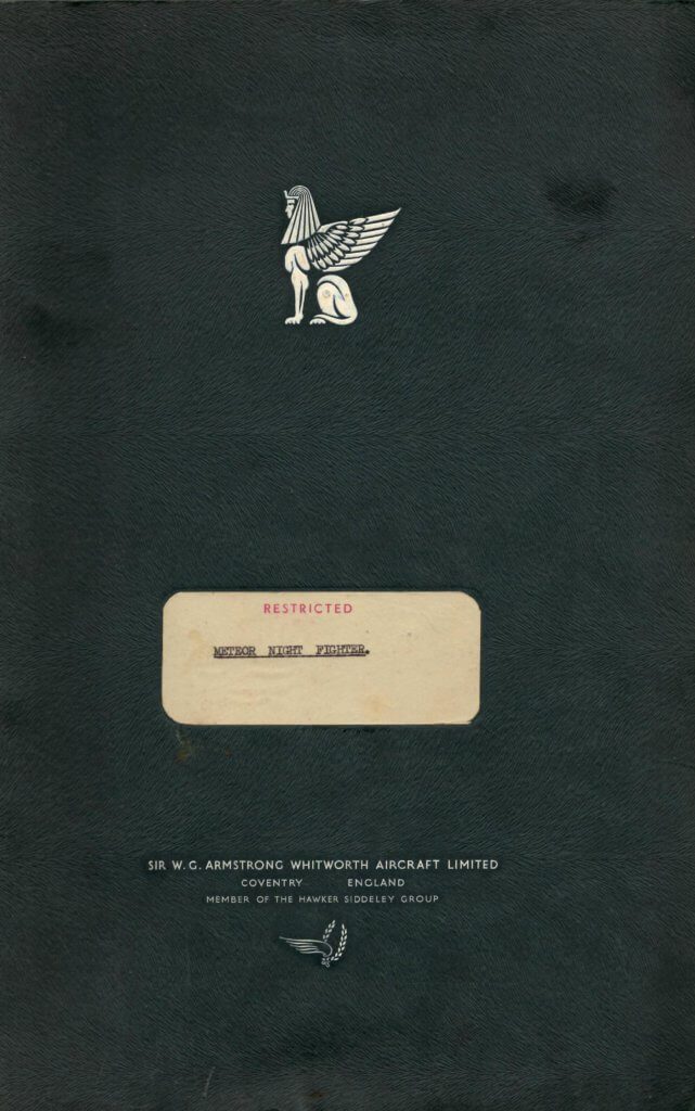 GLOSTER METEOR Flight Manuals