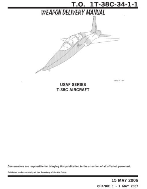 Flight Manual for the Northrop T-38 Talon