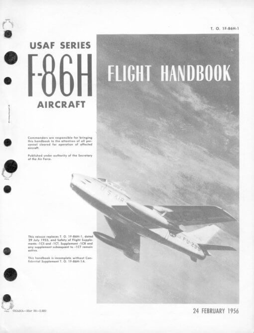 Flight Manual for the North American F-86 Sabre