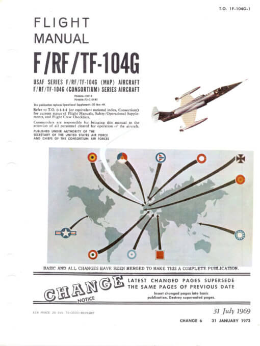 Flight Manual for the Lockheed F-104 Starfighter