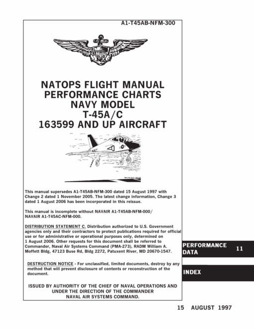 Flight Manual for the McDonnell-Douglas T-45 Goshawk