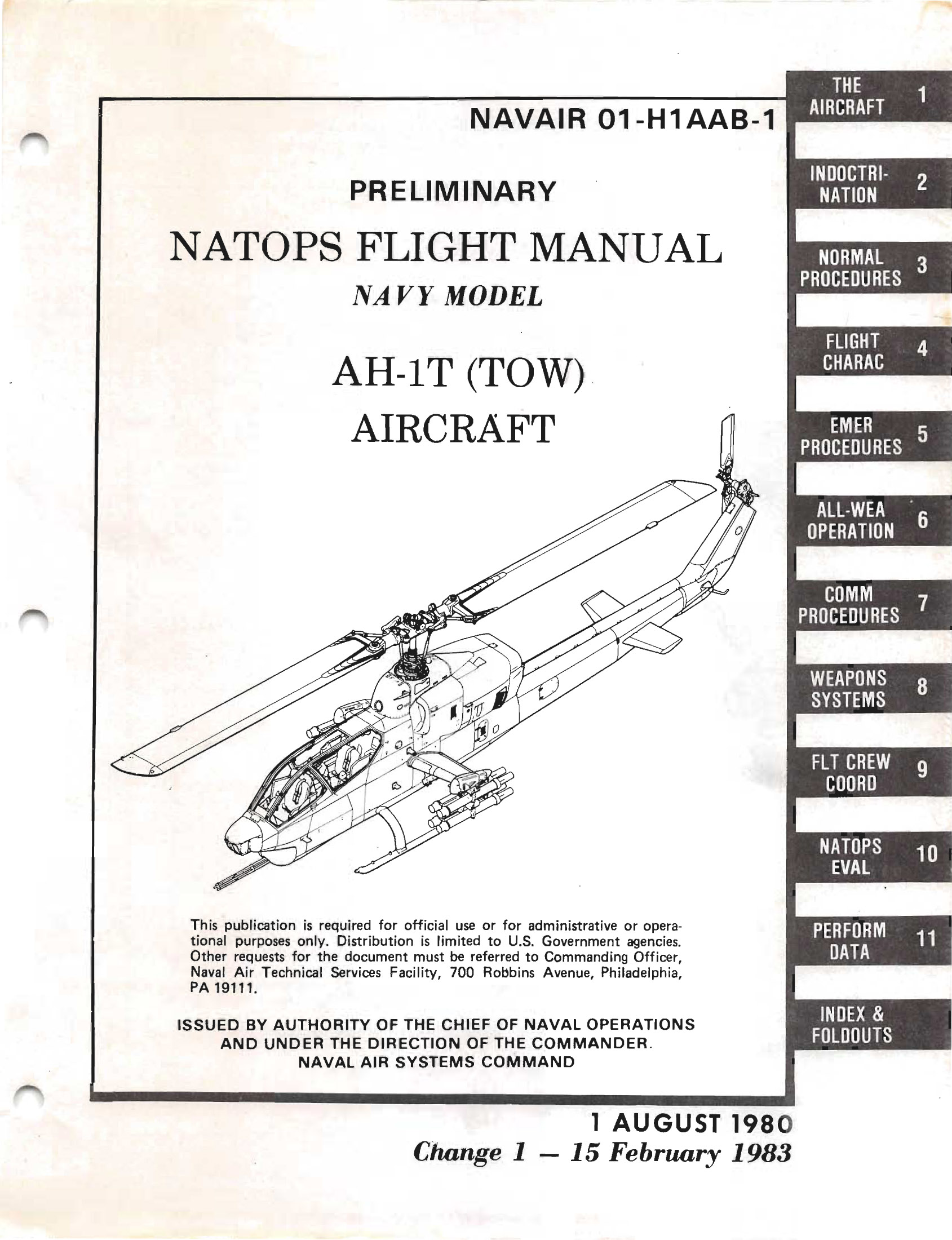 Bell Ah 1 Cobra Flight Manuals