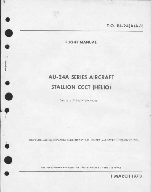 Flight Manual for the Helio AU-24