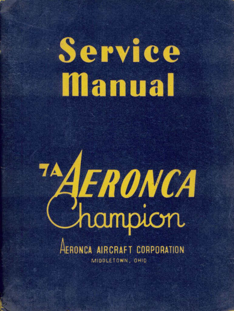 AERONCA L16 Flight Manuals