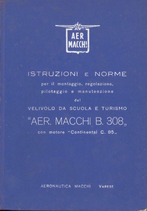 Flight Manual for the Macchi MB.308