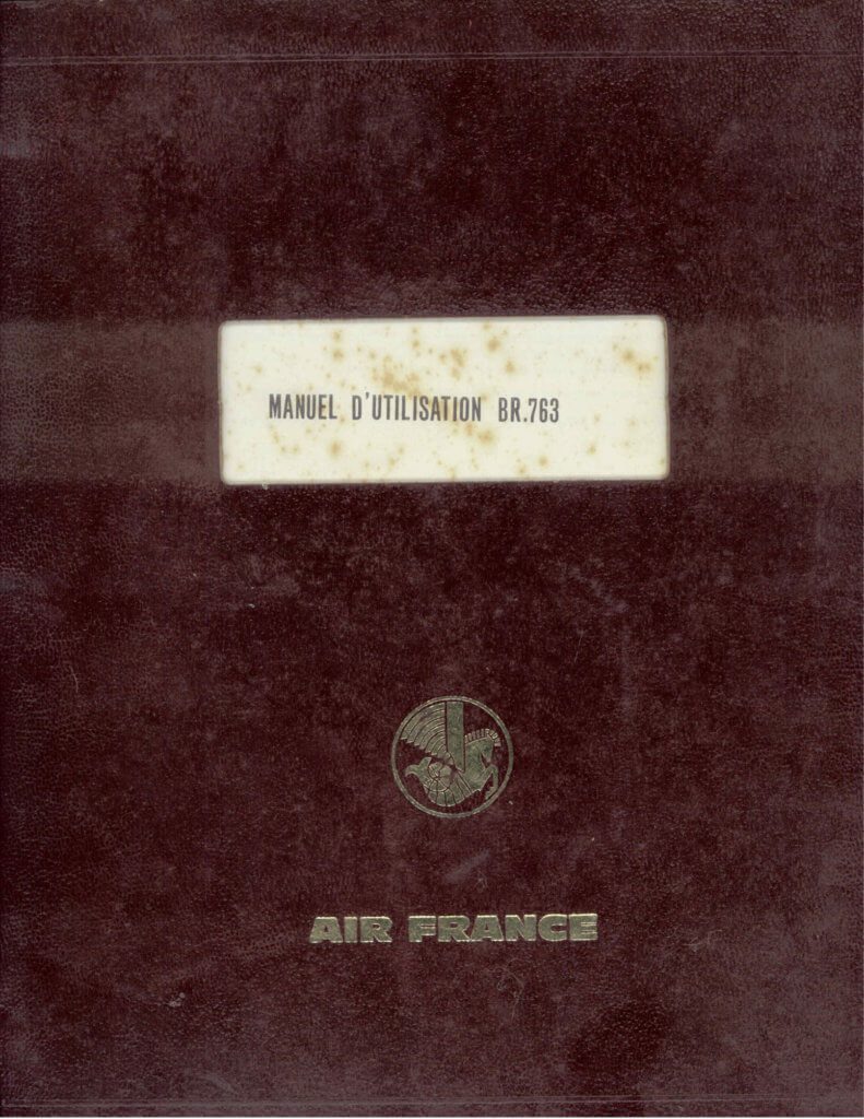 BREGUET 763 DEUX-PONTS - Flight Manuals