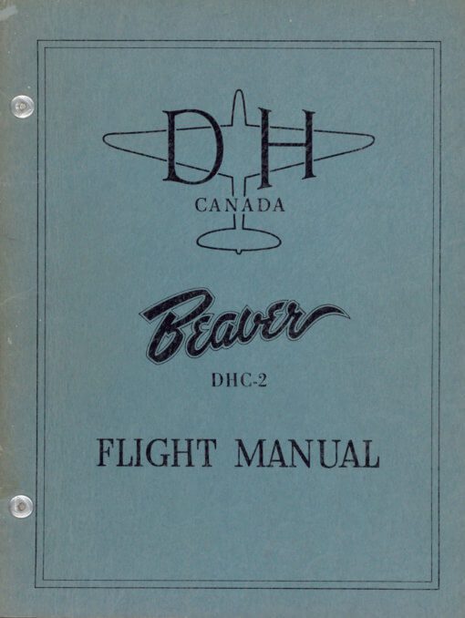 Flight Manual for the De Havilland Canada DHC-2 L-20 Beaver