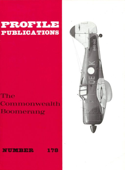 Pilots Notes Flight Manual for the Commonwealth Boomerang