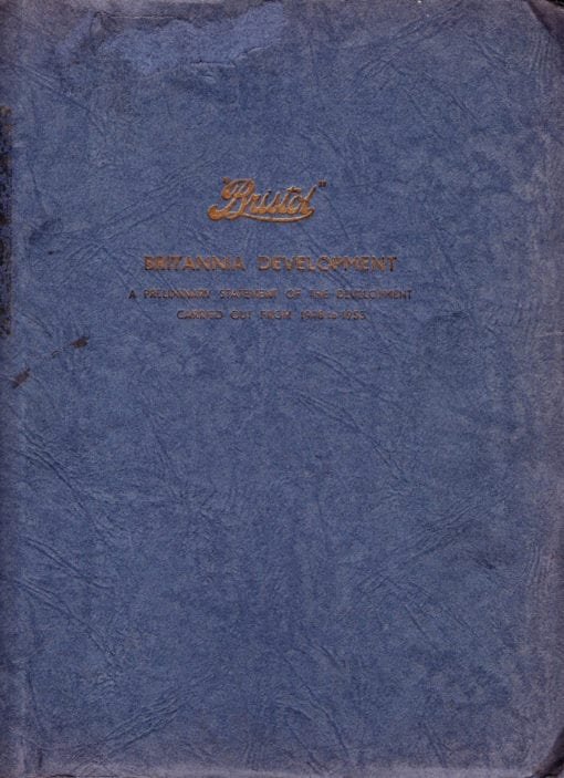 Flight Manual for the Bristol Britannia