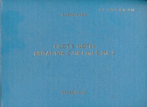 Flight Manual for the Bristol 175 Britannia