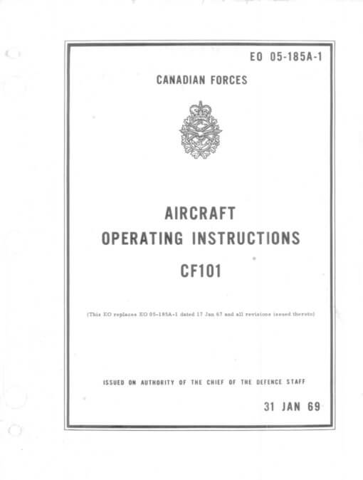 Flight Manual for the McDonnell F-101 Voodoo