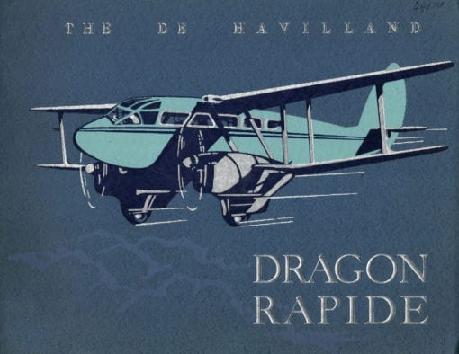 Flight Manual for the De Havilland DH89 Dragon Rapide