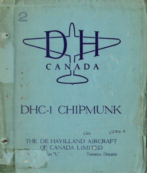 Flight Manual for the De Havilland Canada DHC-1 Chipmunk