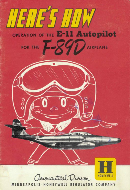 Flight Manual for the Northrop F-89 Scorpion