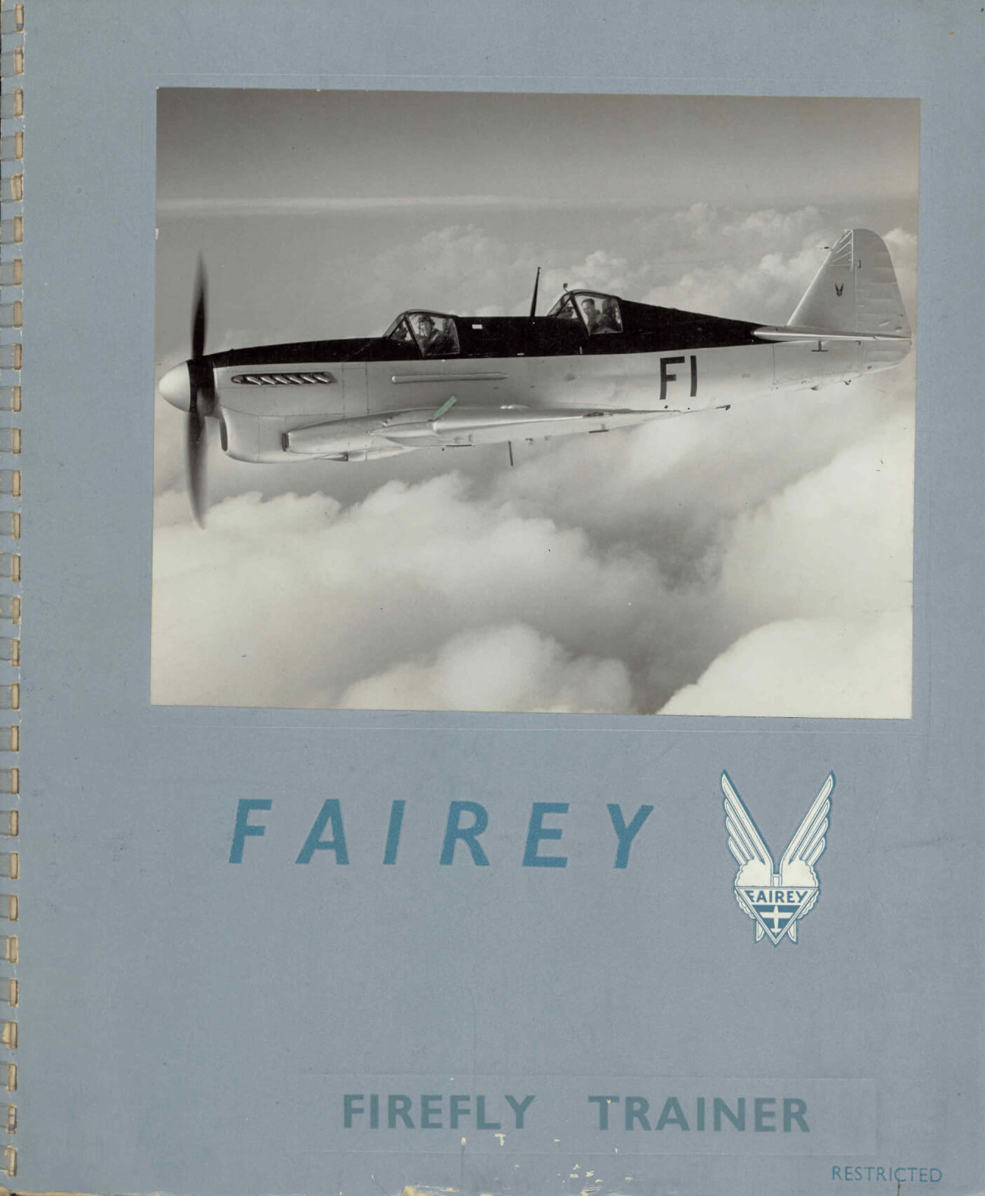 FAIREY　FIREFLY　Flight　Manuals