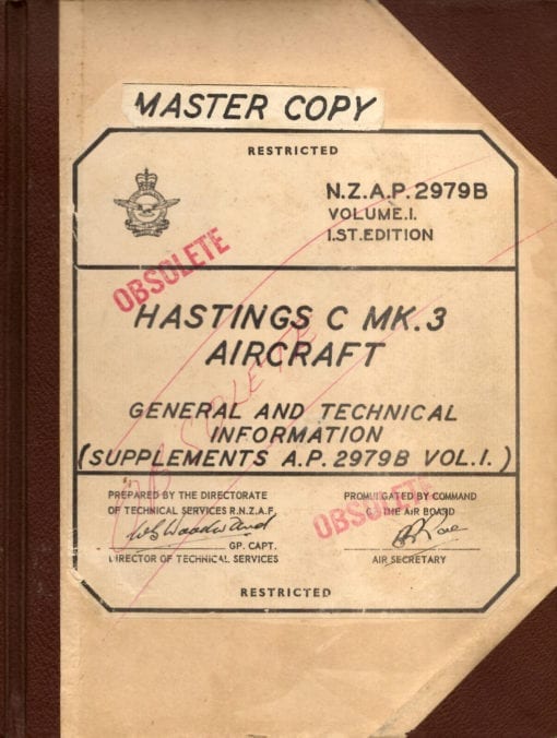 Flight Manual for the Handley Page Hastings
