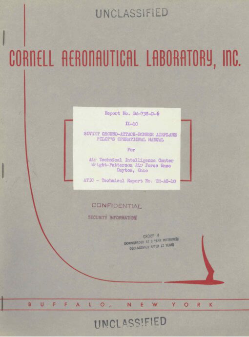 Flight Manual for the Ilyushin IL-10