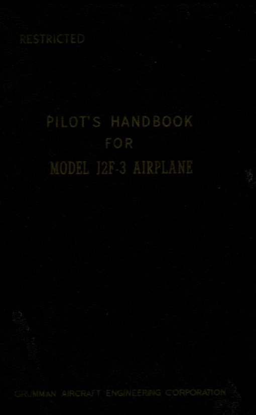 Flight Manual for the Grumman J2F Duck