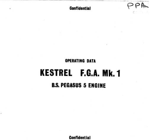 Flight Manual for the Hawker Siddeley P1127 Kestrel