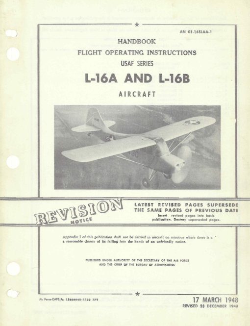 Flight Manual for the Aeronca L-16