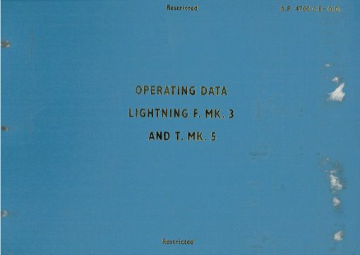 Flight Manual for the English Electric Lightning