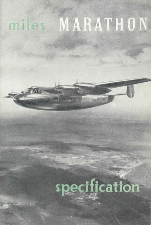 Flight Manual for the Miles M60 Marathon Handley-Page HPR.1 Marathon