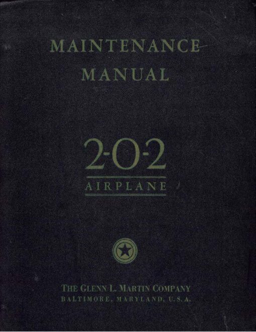 Flight Manual for the Martin 2-0-2