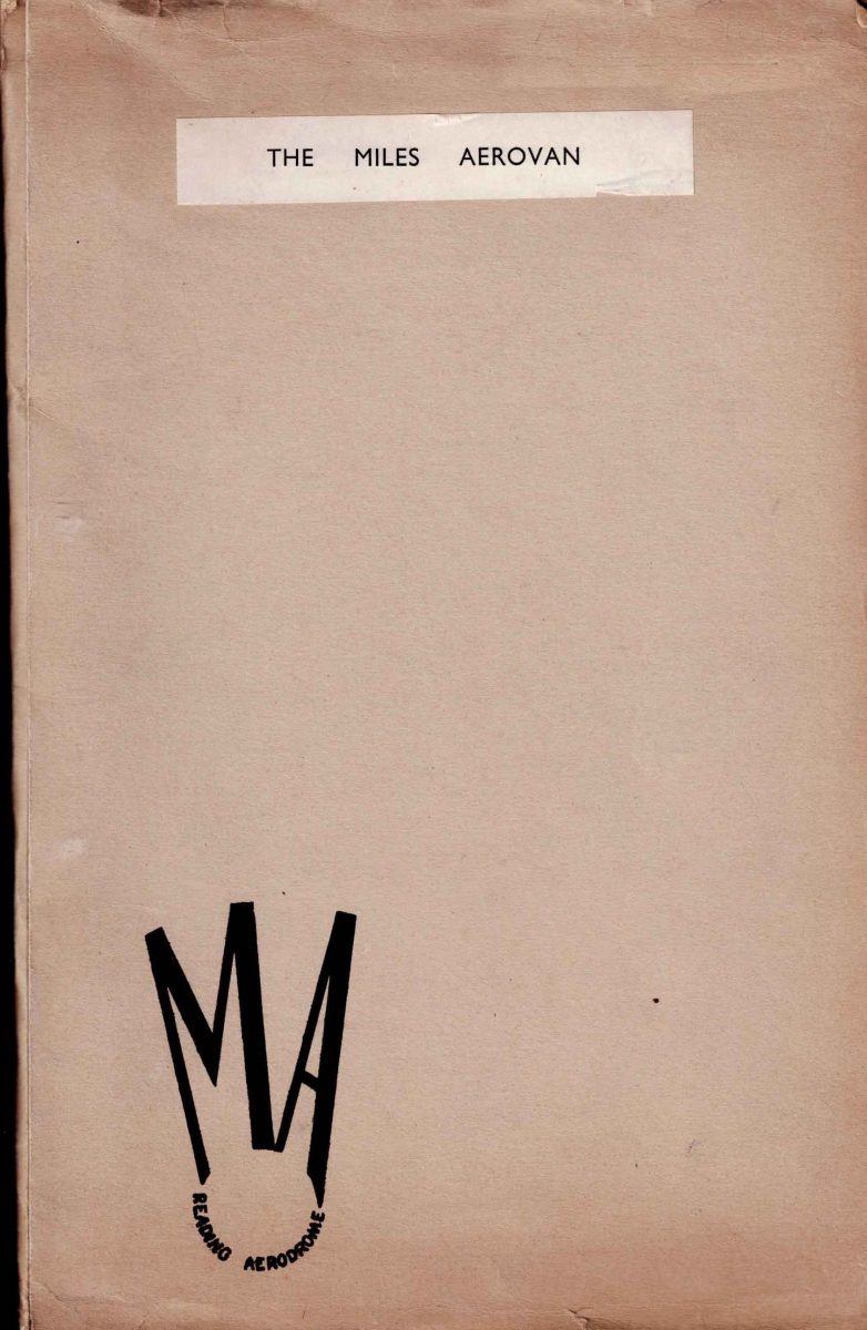 Flight Manual for the Miles M57 Aerovan