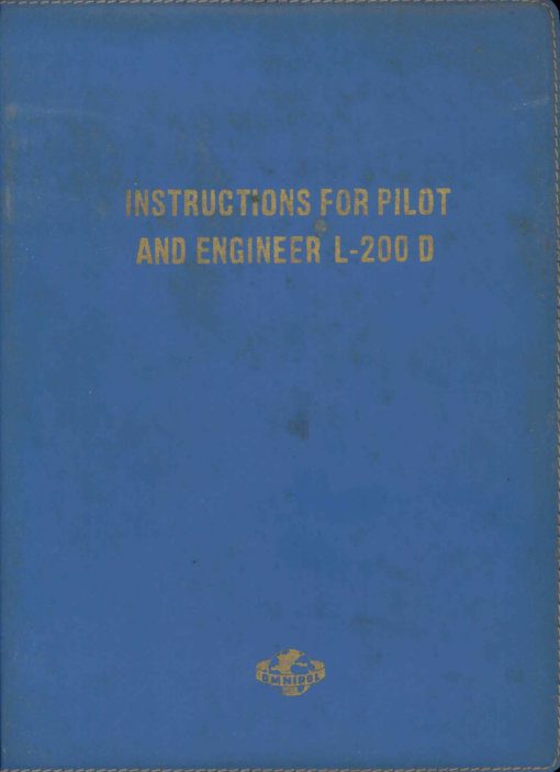 Flight Manual for the LET L200 Morava