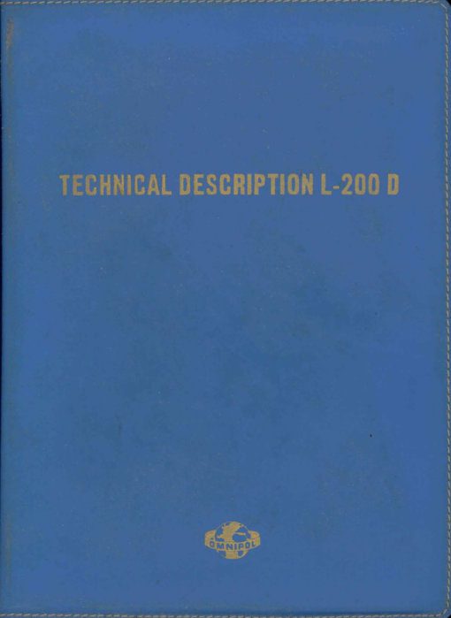 Flight Manual for the LET L200 Morava