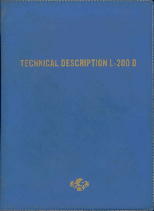 Flight Manual for the LET L200 Morava