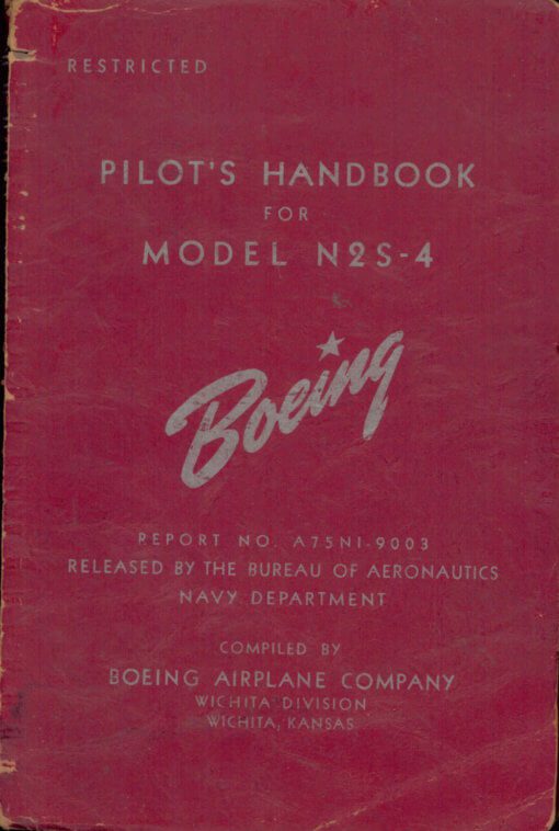 Flight Manual for the Boeing Stearman Model 75 N2S PT-17