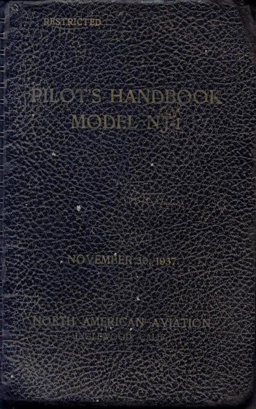 Flight Manual for the North American AT-6 Texan Harvard