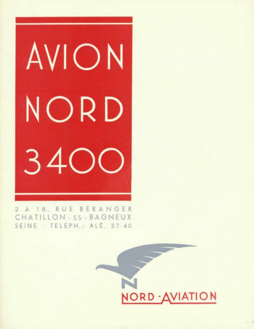 Flight Manual for the Nord 3400