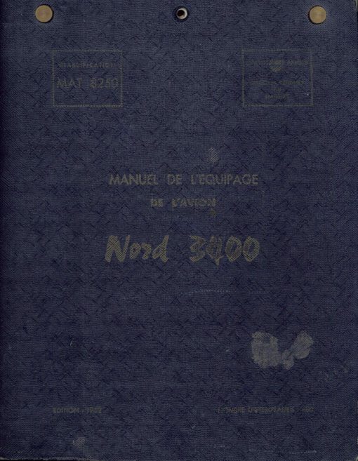 Flight Manual for the Nord 3400