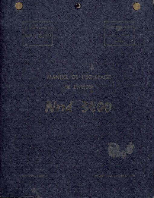 Flight Manual for the Nord 3400