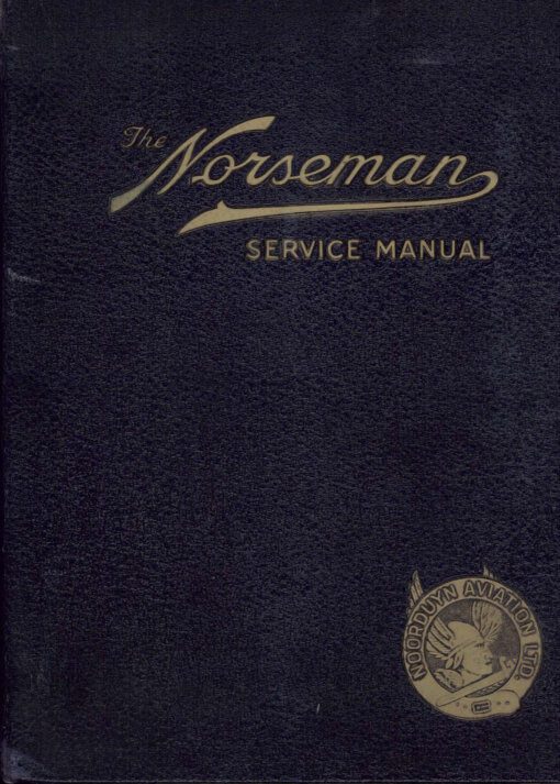 Flight Manual for the Noorduyn UC-64 Norseman