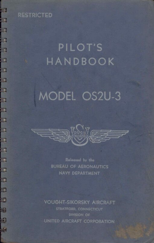 Flight Manual for the Vought OS2U-3