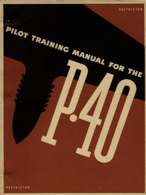 Flight Manual for the Curtiss YP-37 and P-40 Kittyhawk