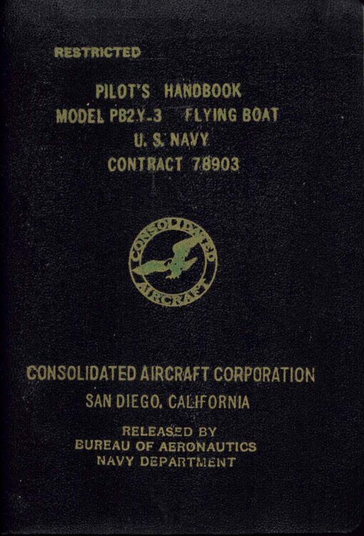 Flight Manual for the Consolidated PB2Y Coronado