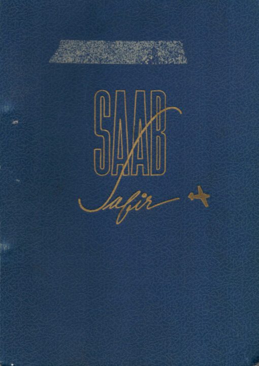 Flight Manual for the Saab Safir