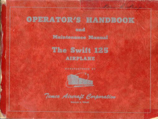 Flight Manual for the Swift T-35 Buckeroo