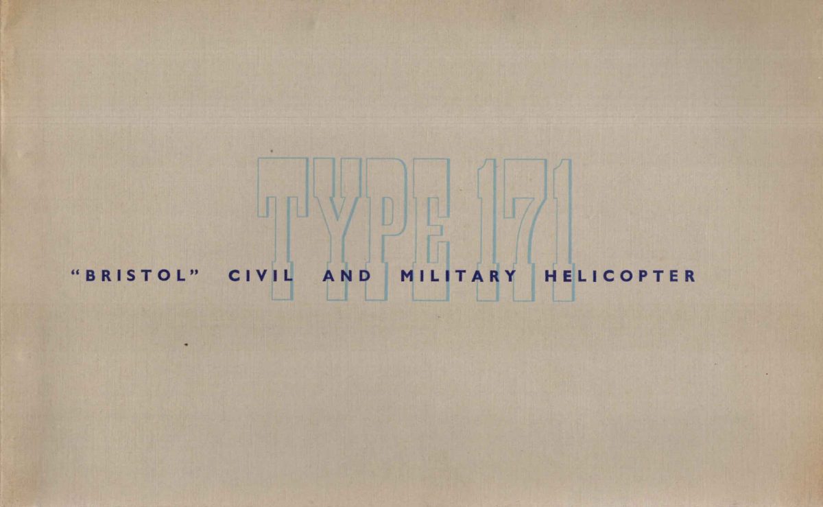 Flight Manual for the Bristol Type 171 Sycamore helicopter