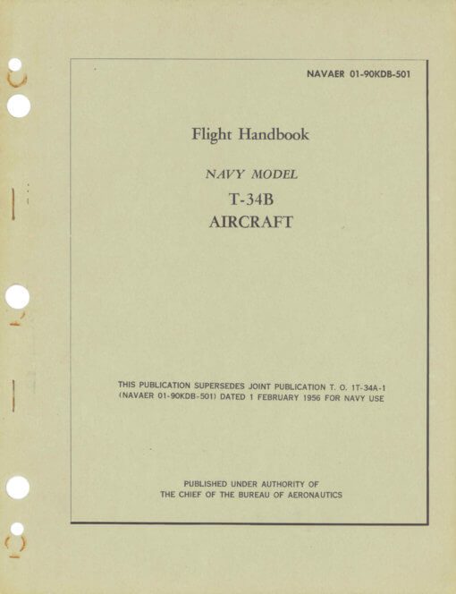 Flight Manual for the Beechcraft T-34 Mentor