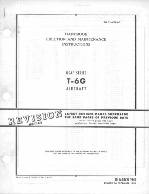 Flight Manual for the North American AT-6 SNJ Texan Harvard